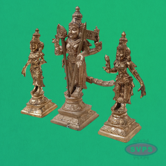 Panchalogam Murugan Valli Deivanai Handmade