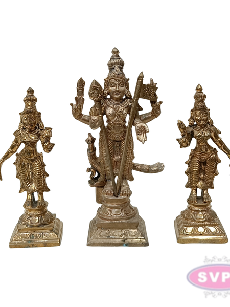Panchalogam Murugan Valli Deivanai Handmade