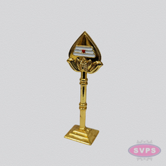 Lord Murugan Vel Stand for Pooja & Decor