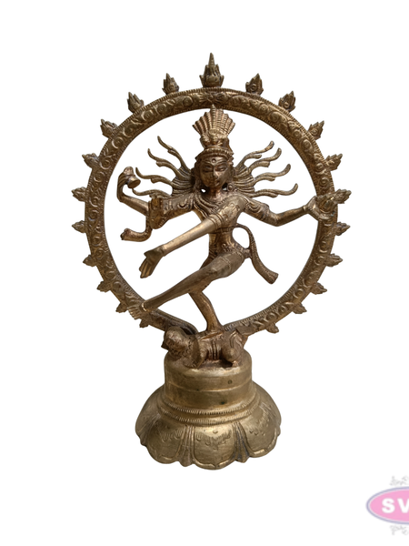 Panchalogham Natarajar Sivakami Idol Set for Spiritual Décor