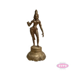 Panchalogham Natarajar Sivakami Idol Set for Spiritual Décor