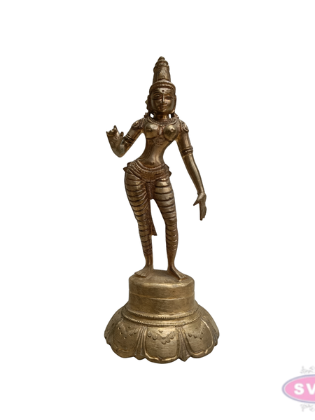 Panchalogham Natarajar Sivakami Idol Set for Spiritual Décor