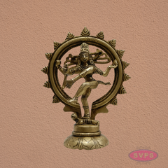 Brass Nataraja Idol 6.5