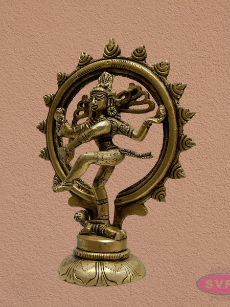 Brass Nataraja Idol 6.5