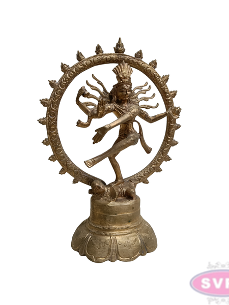Antique Finish Panchaloha Natarajar Dancing Shiva Sculpture
