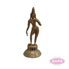 Handcrafted Panchalogham Sivakami Goddess Statue – 8 Inches