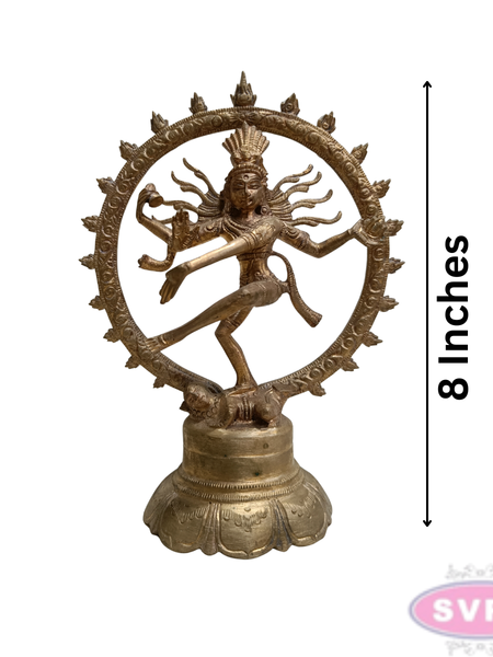 Antique Finish Panchaloha Natarajar Dancing Shiva Sculpture