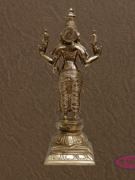 10 Inch Panchaloha Mahalakshmi Statue – Auspicious Gift Item