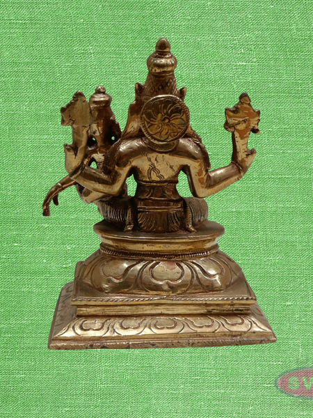 Panchaloha Lakshmi Hayagriva Idol -4.5 Inches