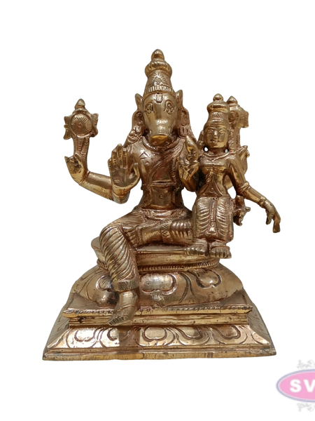 Panchaloha Lakshmi Hayagriva Idol -4.5 Inches