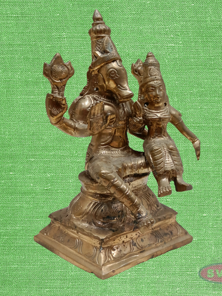 Panchaloha Lakshmi Hayagriva Idol -5.5 Inches