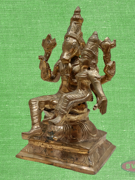 Panchaloha Lakshmi Hayagriva Idol -5.5 Inches