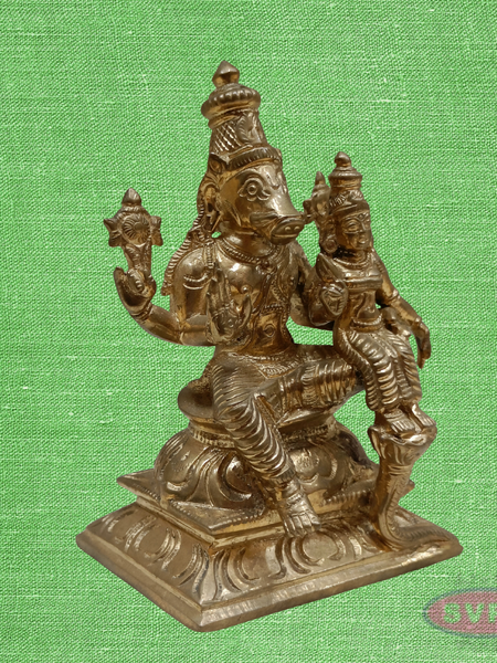 Panchaloha Lakshmi Varahar Idol - 5 Inches