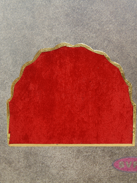 Peacock Throne Simhasanam for Deity Idols – 7.5 Inch Pooja Mandir Decor