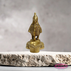 Brass Peacock Deepam for Home Temple & Festive Decor