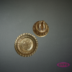 Brass Perumal Padam with Plate Set | Hindu Pooja Item | Home Temple Decor