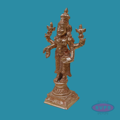 Handmade Panchalogam  Thirupathi Perumal Statue- 4 Inches