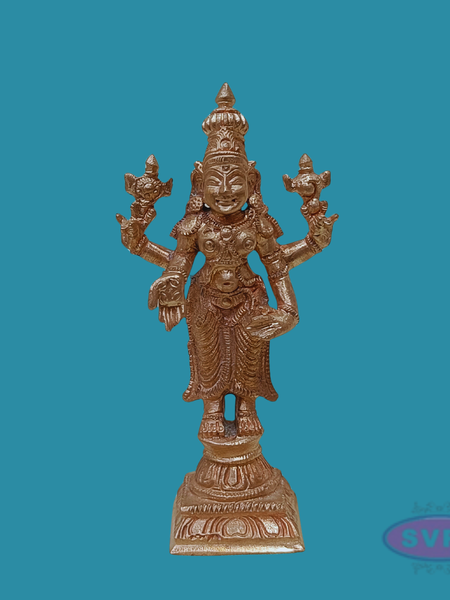 Handmade Panchalogam  Thirupathi Perumal Statue- 4 Inches