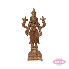 Handmade Panchalogam  Thirupathi Perumal Statue- 4 Inches