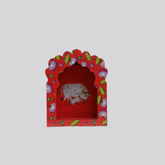 Wooden Decorative Pooja Stand for Sacred Spaces & Daily Rituals