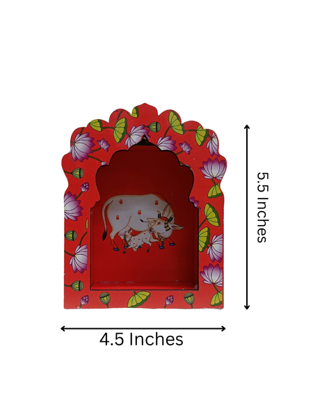 Wooden Decorative Pooja Stand for Sacred Spaces & Daily Rituals