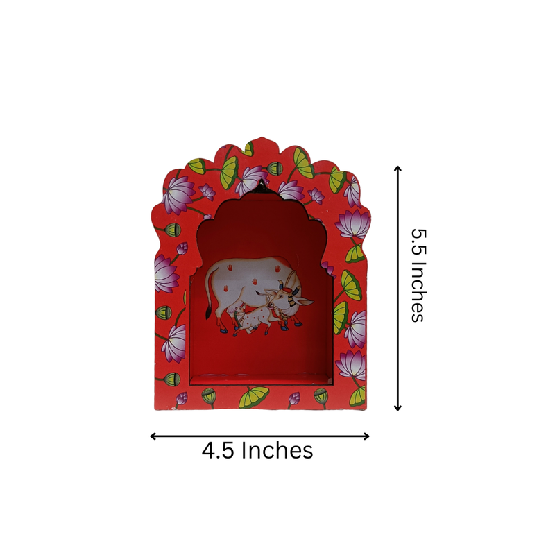 Wooden Decorative Pooja Stand for Sacred Spaces & Daily Rituals