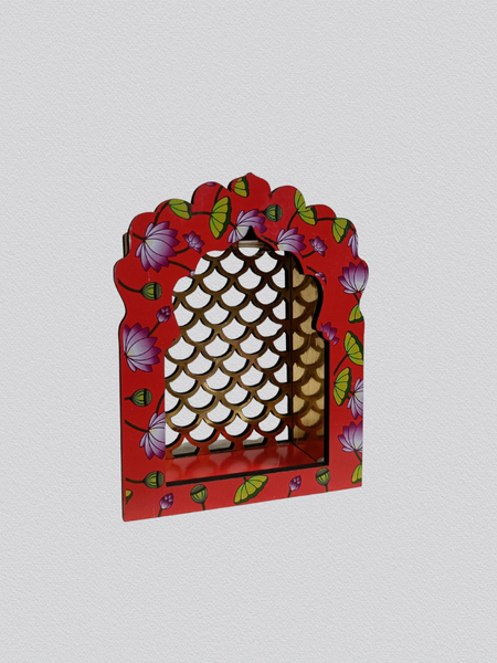Wooden Decorative Idol Stand for Pooja Room & Sacred Spaces