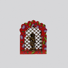 Wooden Decorative Idol Stand for Pooja Room & Sacred Spaces
