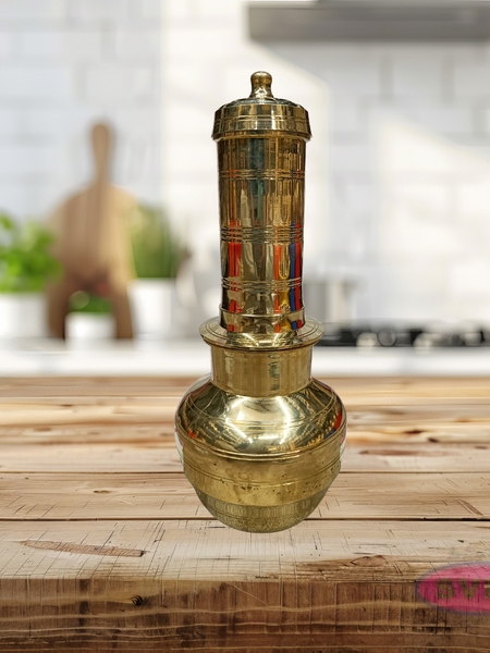 Traditional Solid Bronze Puttu Maker – Heavy Duty