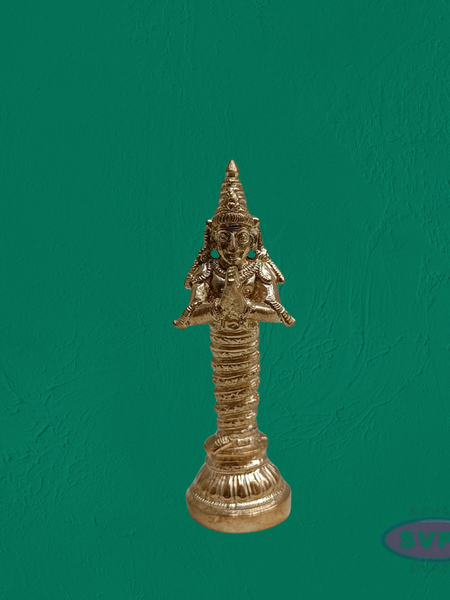 Handcrafted Panchalogha Rahu Ketu Idol Set – Navagraha Devata Statues