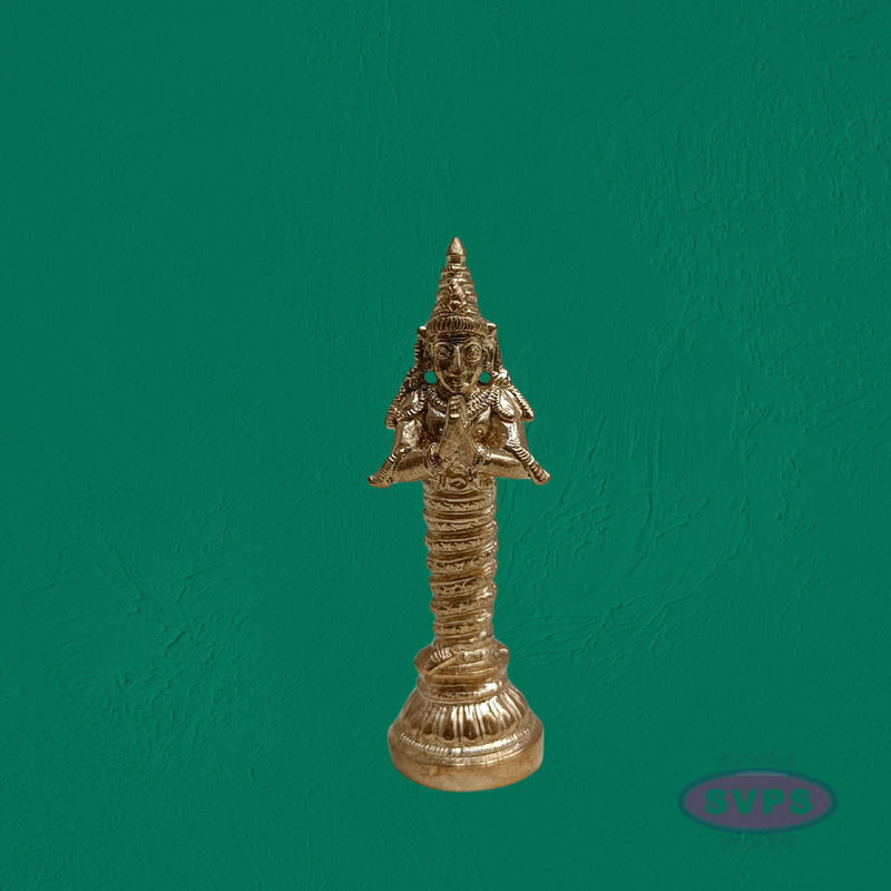 Handcrafted Panchalogha Rahu Ketu Idol Set – Navagraha Devata Statues