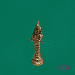 Handcrafted Panchalogha Rahu Ketu Idol Set – Navagraha Devata Statues