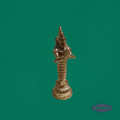 Handcrafted Panchalogha Rahu Ketu Idol Set – Navagraha Devata Statues