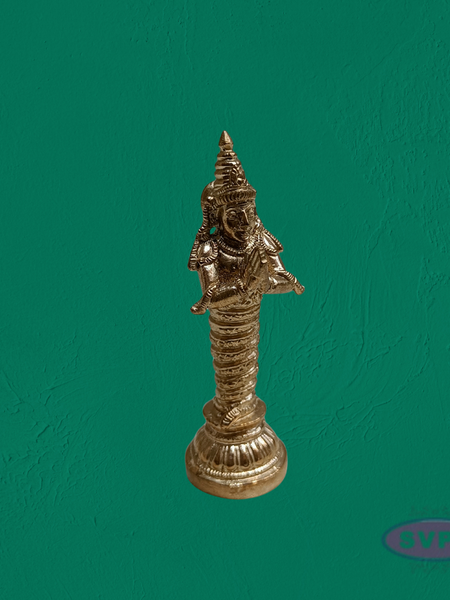 Handcrafted Panchalogha Rahu Ketu Idol Set – Navagraha Devata Statues
