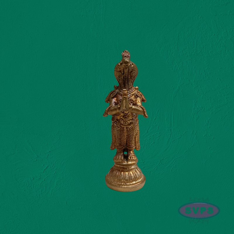 Handcrafted Panchalogha Rahu Ketu Idol Set – Navagraha Devata Statues