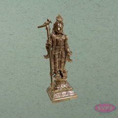 Panchalogham Raja Alangaram Lord Murugan Idol with Vel – 12 Inch
