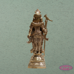 Panchalogham Raja Alangaram Lord Murugan Idol with Vel – 12 Inch