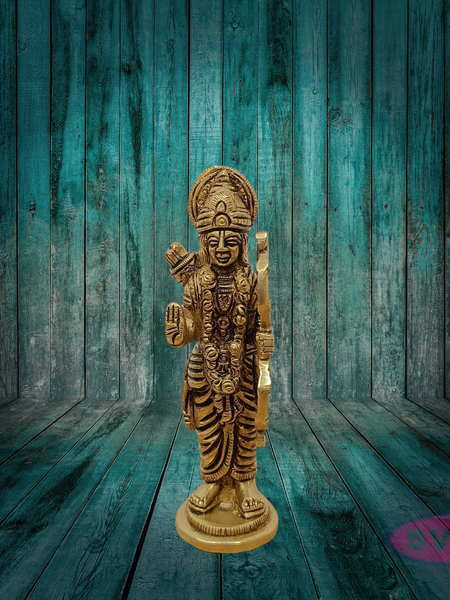 Brass Ram Darbar Idol Set – Auspicious Gift for Housewarming & Festivals
