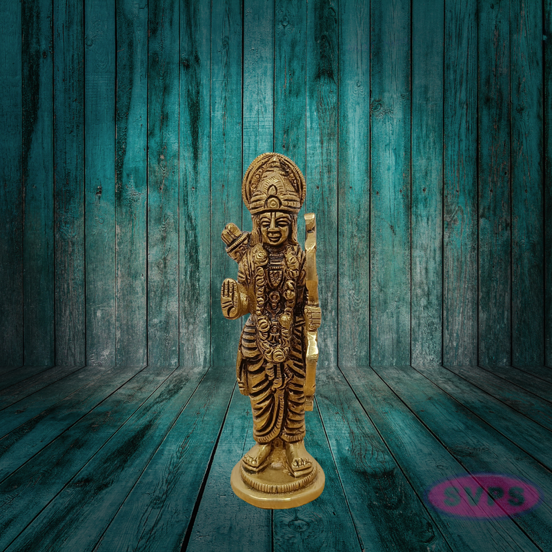 Brass Ram Darbar Idol Set – Auspicious Gift for Housewarming & Festivals