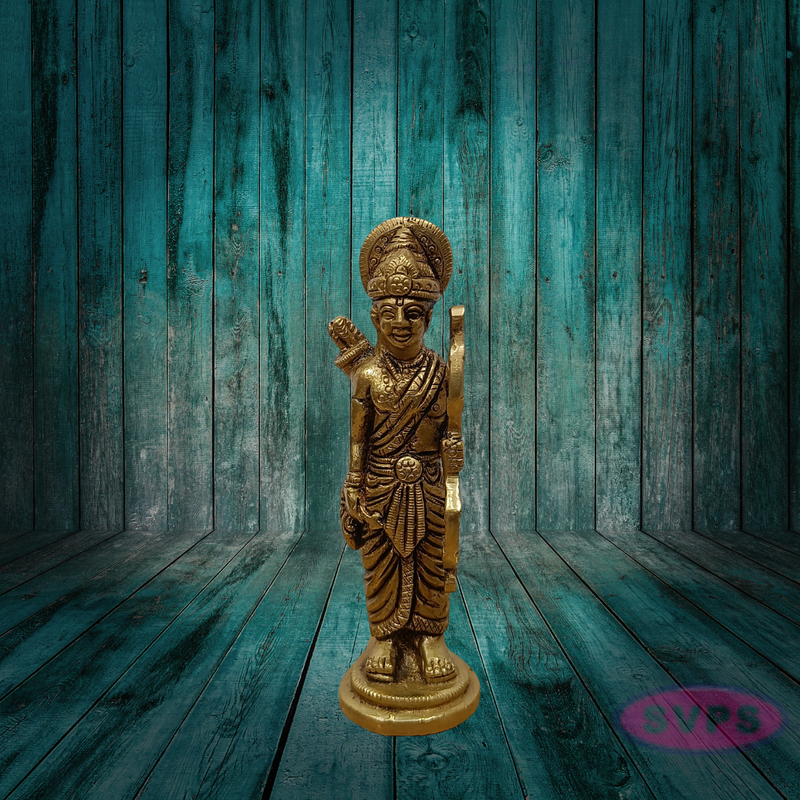 Brass Ram Darbar Idol Set – Auspicious Gift for Housewarming & Festivals