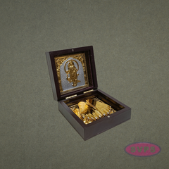 Lord Lakshmi Murugan Paduka Box – Decorative Pooja Gift Box