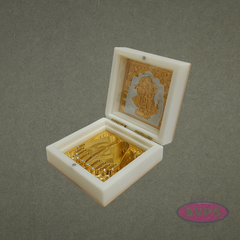 Lord Radha Krishna Paduka Box – Decorative Pooja Gift Box