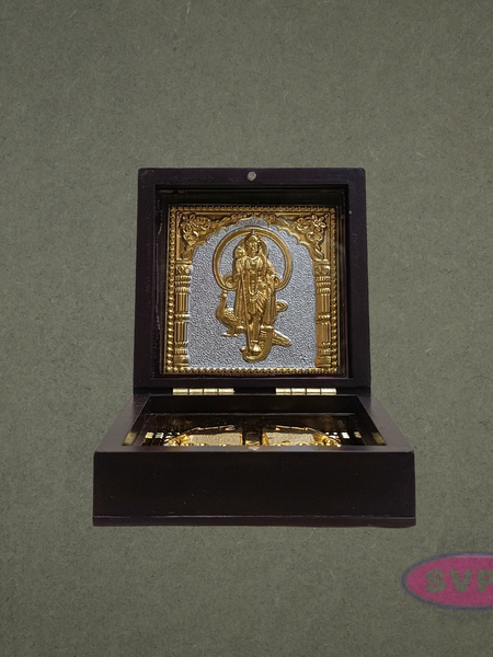 Lord Lakshmi Murugan Paduka Box – Decorative Pooja Gift Box