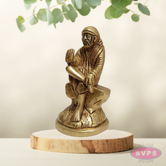 Sai Baba Blessing Pose Brass Vigraham for Home & Office