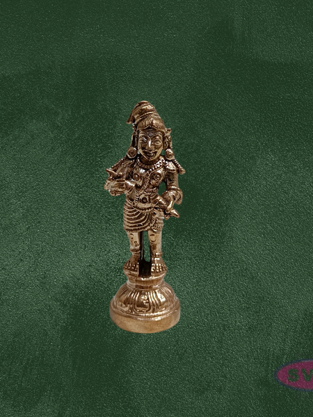 Handcrafted Thirugnanasambandar  Panchaloga Deity Idol