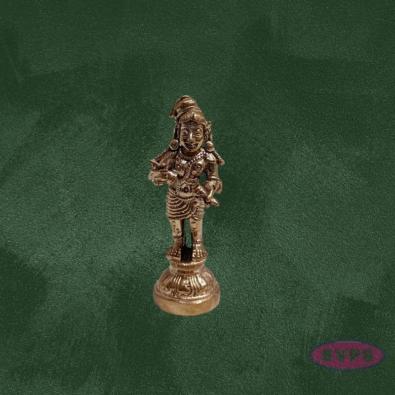 Handcrafted Thirugnanasambandar  Panchaloga Deity Idol