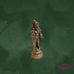 Handcrafted Thirugnanasambandar  Panchaloga Deity Idol