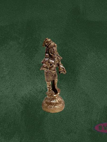 Handcrafted Thirugnanasambandar  Panchaloga Deity Idol