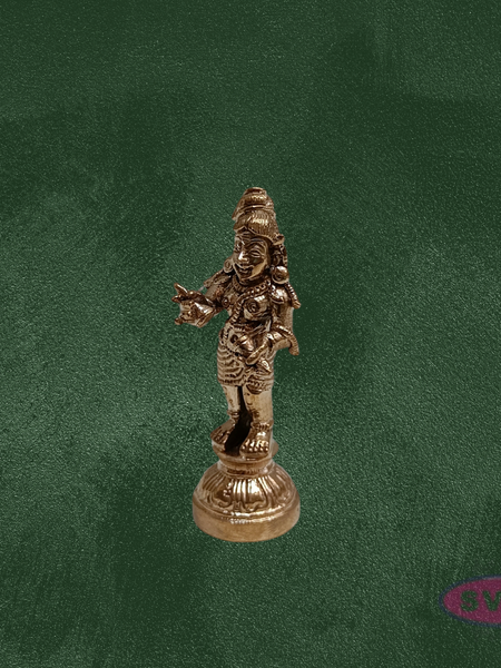 Handcrafted Thirugnanasambandar  Panchaloga Deity Idol
