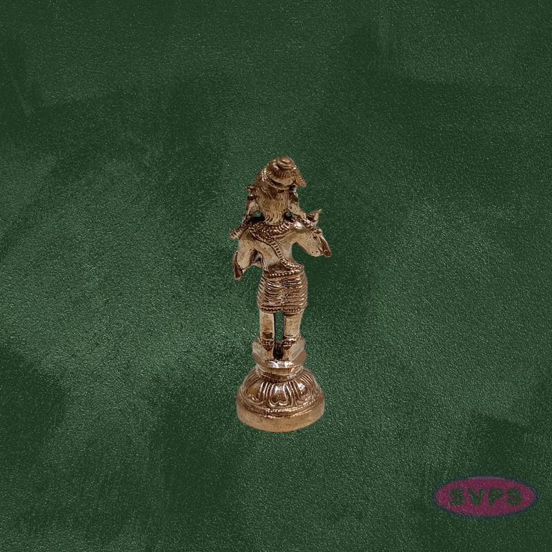 Handcrafted Thirugnanasambandar  Panchaloga Deity Idol